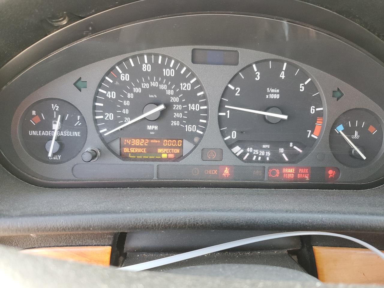 1995 BMW 3er VIN WBABK5321SEC84287 Copart auction photo, front end / minor dent/scratches damage thumbnail 9