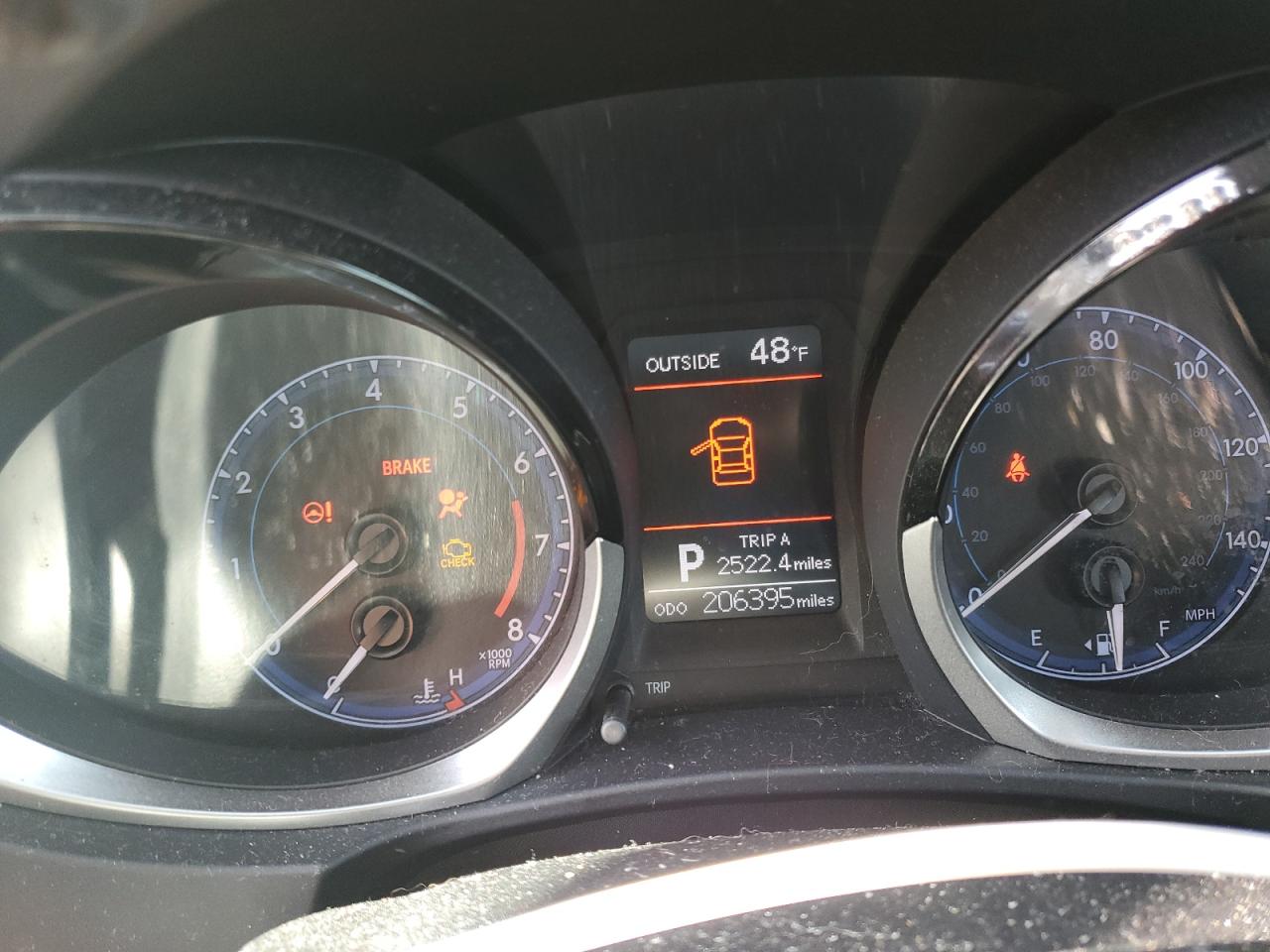 2014 Toyota Corolla VIN 5YFBURHE4EP004728 Copart auction photo, front end / rear end damage thumbnail 9