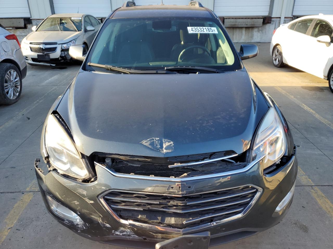2017 Chevrolet Equinox VIN 2GNALCEKXH1549509 Copart auction photo, front end damage thumbnail 5