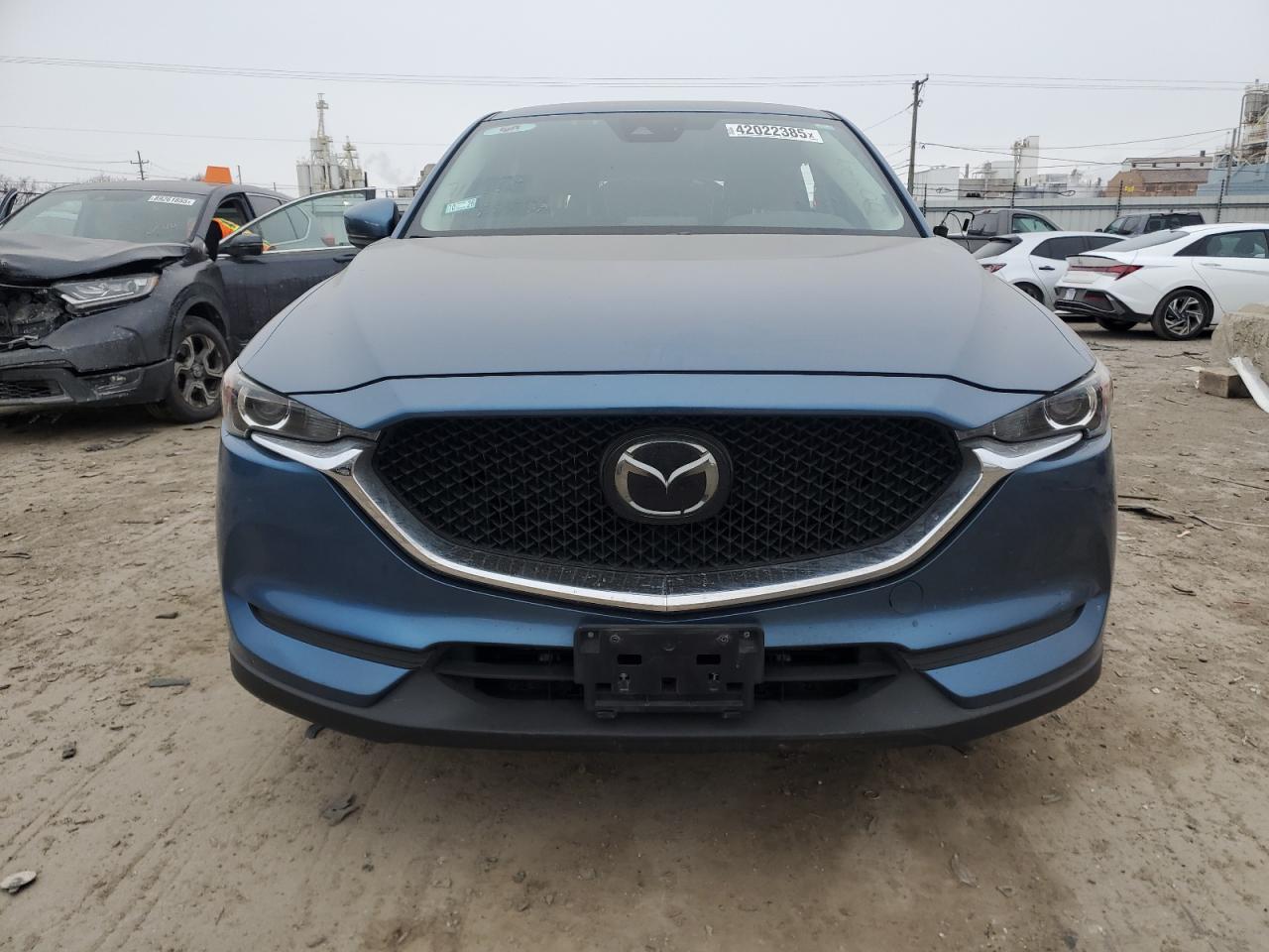 2018 Mazda CX-5 VIN JM3KFBCM3J0406316 Copart auction photo, rear end / side damage thumbnail 5