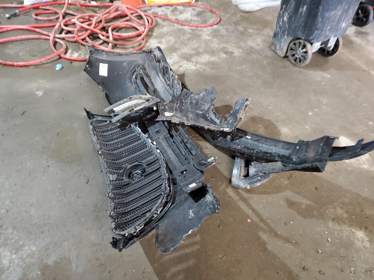 2014 Buick Enclave VIN 5GAKVCKD0EJ303598 Copart auction photo, front end damage thumbnail 13