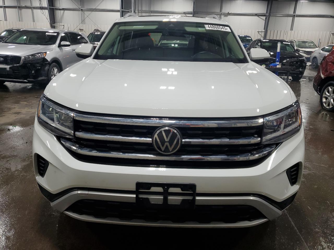 2021 Volkswagen Atlas VIN 1V2BR2CAXMC529988 Copart auction photo, side / rear end damage thumbnail 5