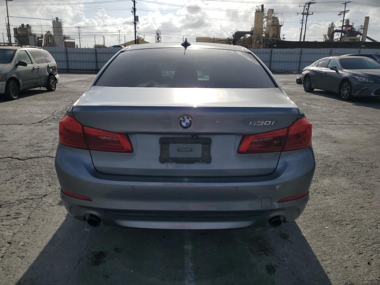 2017 BMW 5er VIN WBAJA5C34HG897313 Copart auction photo, front end / side damage thumbnail 6