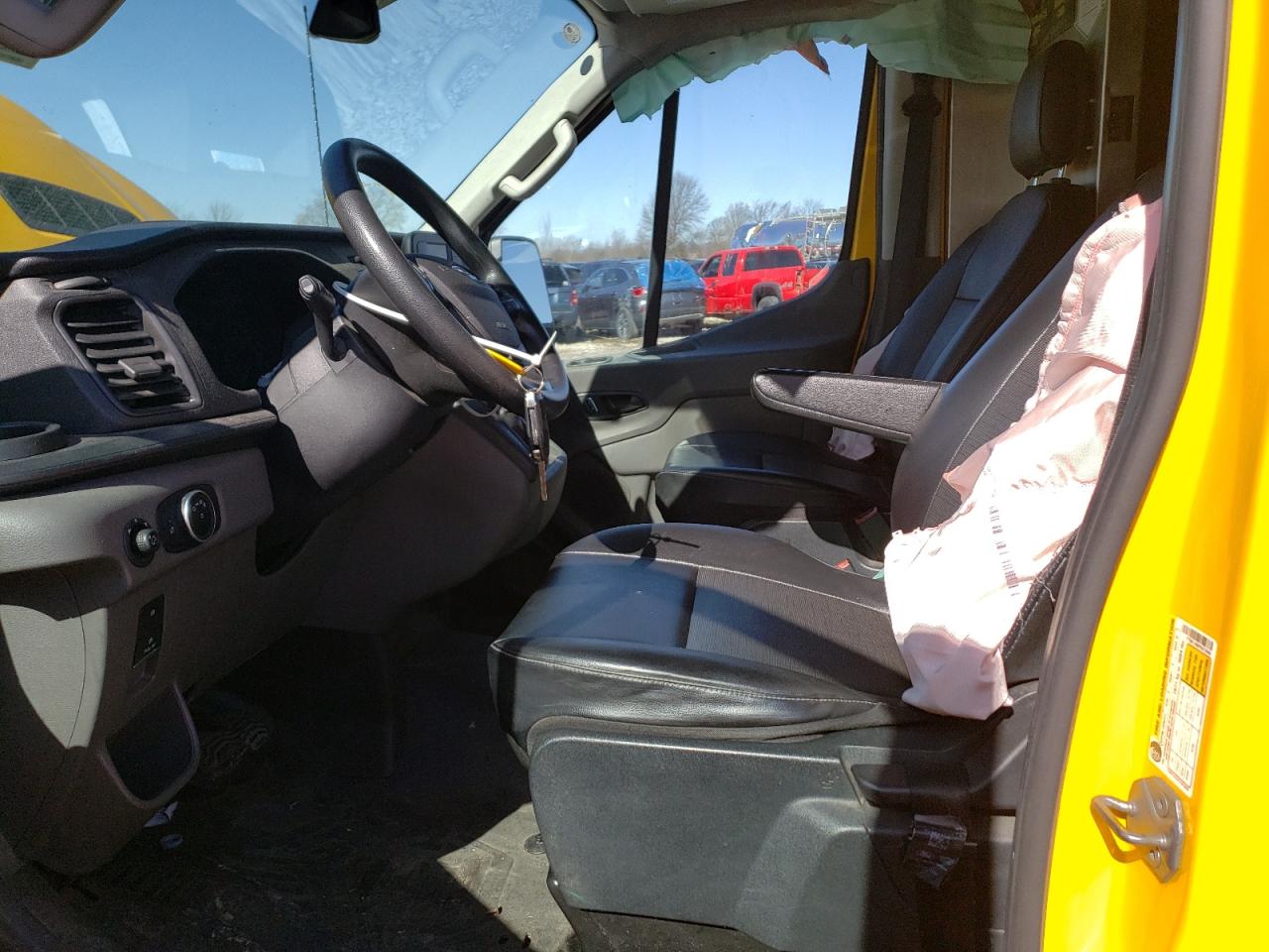 2023 Ford Transit VIN 1FTBR1X86PKA73940 Copart auction photo, side / minor dent/scratches damage thumbnail 7