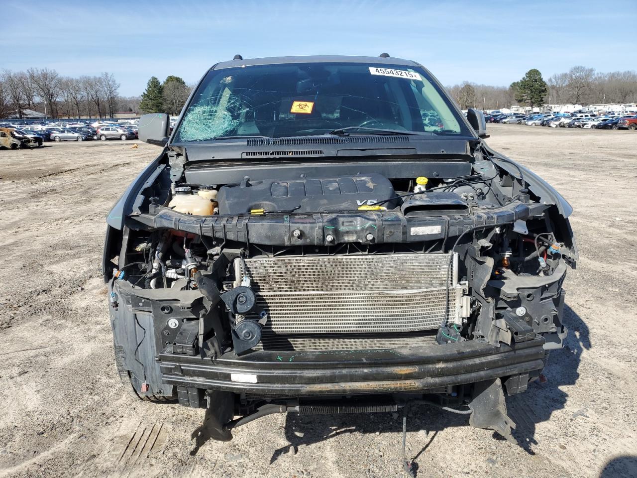 2019 Dodge Journey VIN 3C4PDDGGXKT771438 Copart auction photo, front end / minor dent/scratches damage thumbnail 5