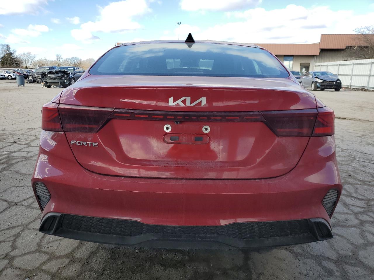 2022 KIA Forte VIN 3KPF24AD7NE447923 Copart auction photo, side damage thumbnail 6
