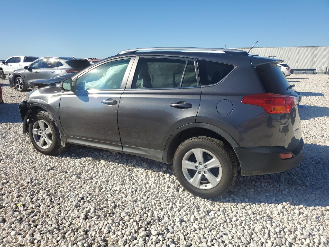 2014 Toyota RAV 4 VIN JTMWFREV6EJ011460 Copart auction photo, front end damage thumbnail 2