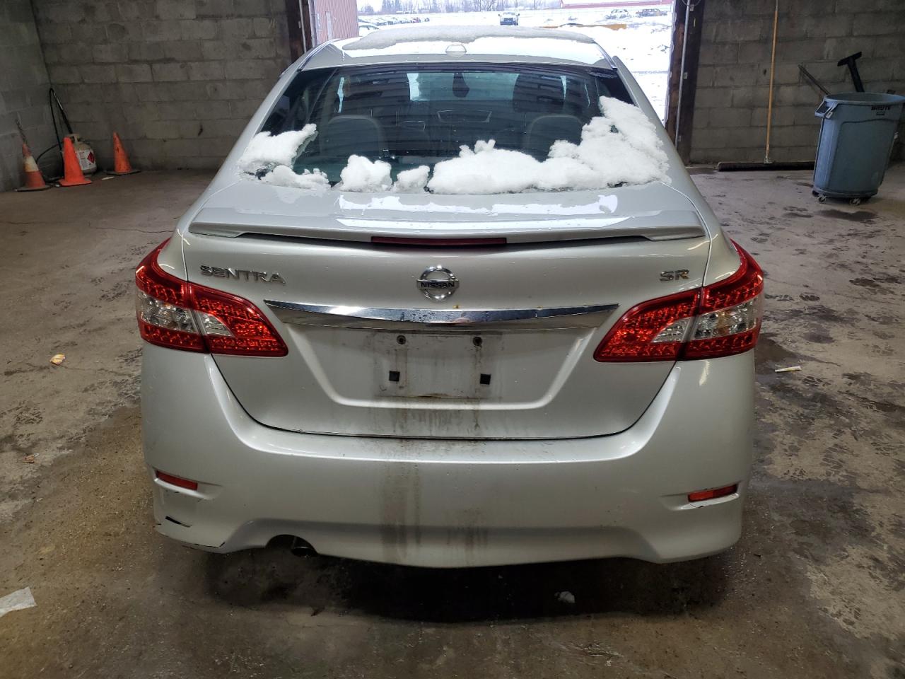 2015 Nissan Sentra VIN 3N1AB7AP2FY356762 Copart auction photo, all over damage thumbnail 6