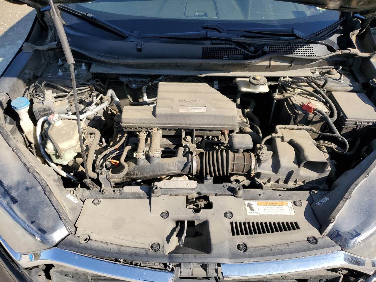 2017 Honda CR-V VIN 7FARW1H56HE015289 Copart auction photo, rear end / front end damage thumbnail 13