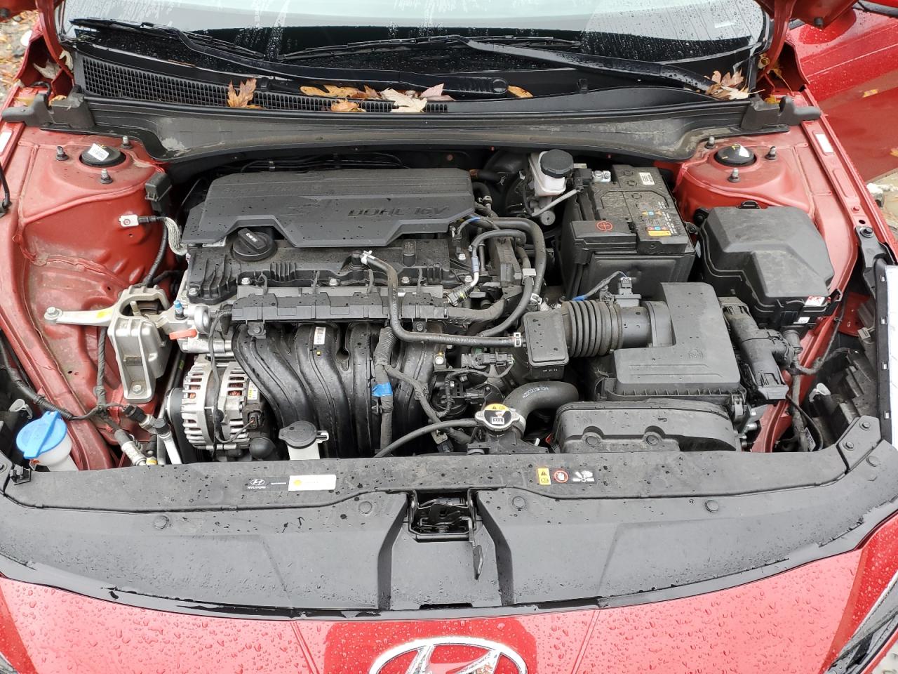 2023 Hyundai Elantra VIN KMHLS4AGXPU414069 Copart auction photo, rear end damage thumbnail 11
