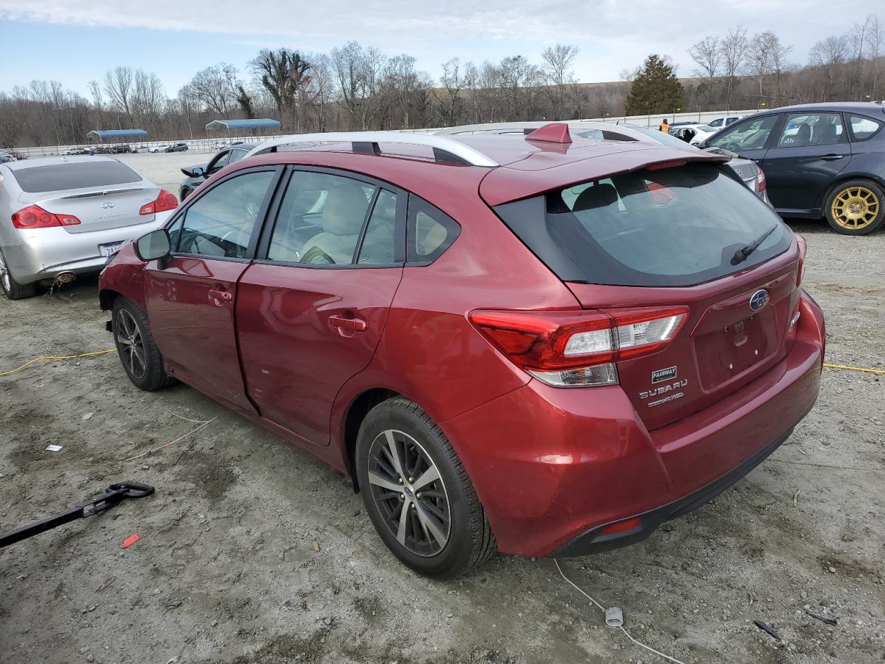 2019 Subaru Impreza VIN 4S3GTAD69K3709036 Copart auction photo, front end damage thumbnail 2