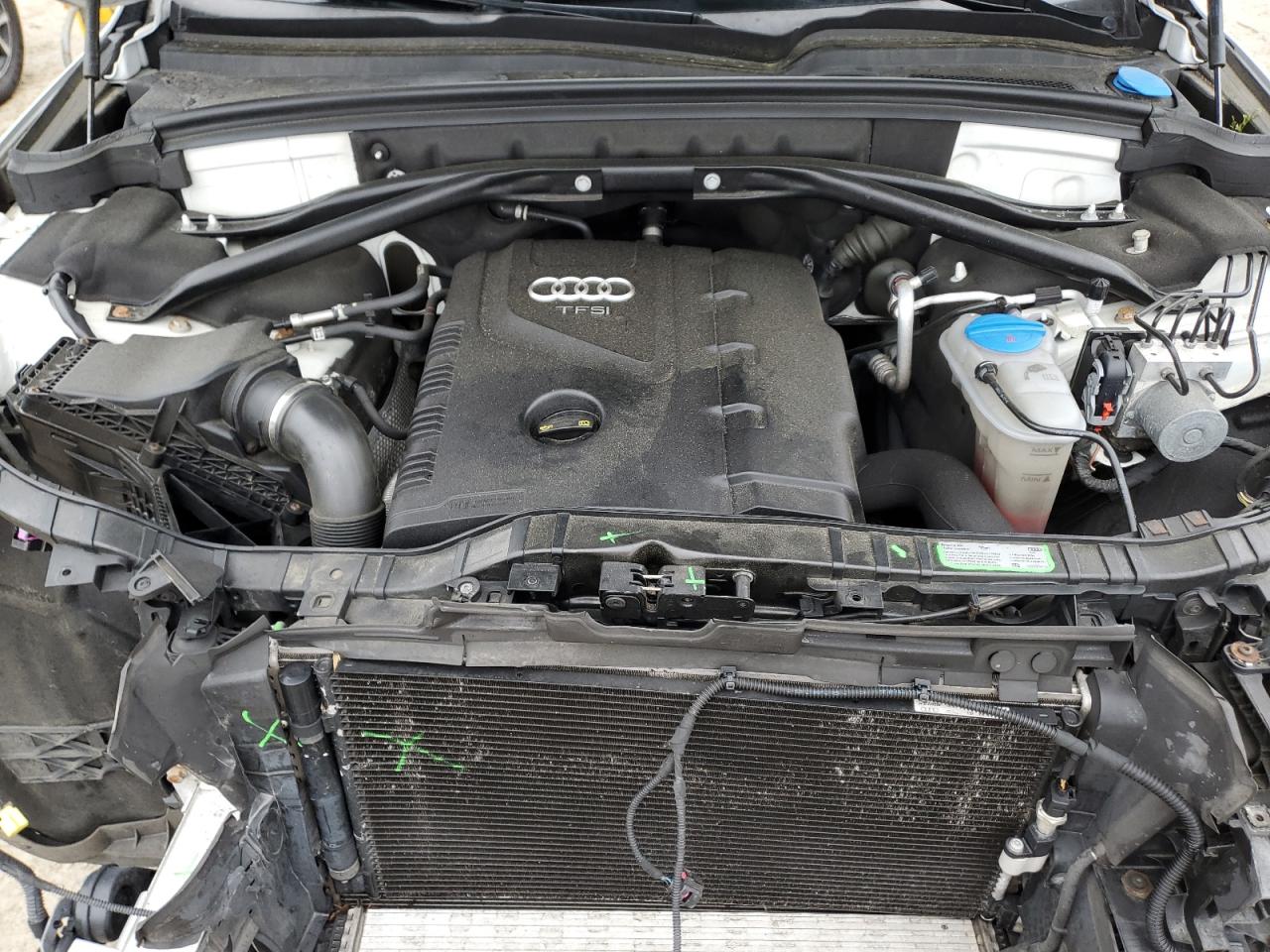 2016 Audi Q5 VIN WA1L2AFP7GA038342 Copart auction photo, front end damage thumbnail 12