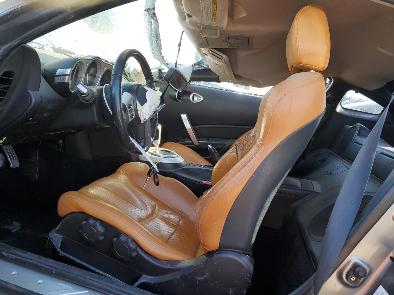 2006 Nissan 350Z VIN JN1AZ34D86M307915 Copart auction photo, rollover damage thumbnail 7