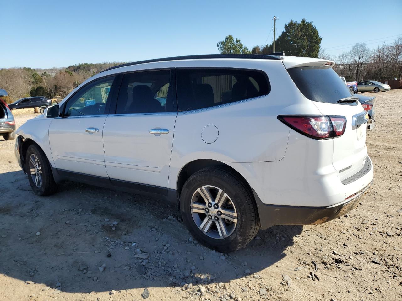 2017 Chevrolet Traverse VIN 1GNKRGKD5HJ125631 Copart auction photo, front end damage thumbnail 2