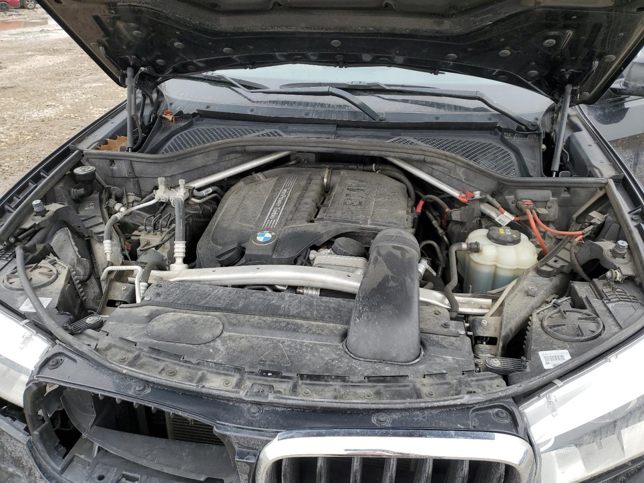 2017 BMW X6 VIN 5UXKU2C31H0U29768 Copart auction photo, side / front end damage thumbnail 13