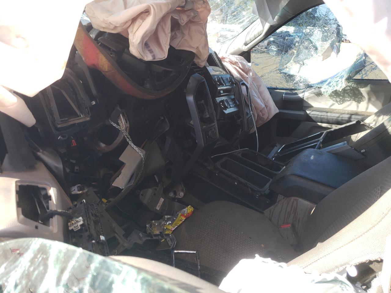 2015 Ford F-150 VIN 1FTEX1CPXFFB47707 Copart auction photo, front end / side damage thumbnail 8