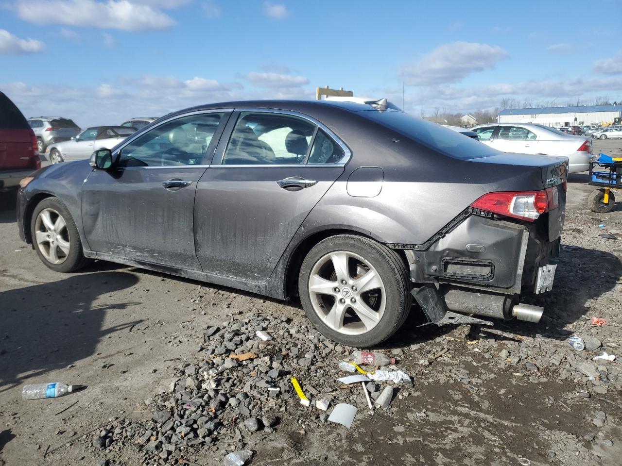 2010 Acura TSX VIN JH4CU2F66AC011480 Copart auction photo, rear end damage thumbnail 2