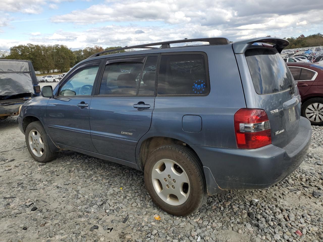 2007 Toyota Highlander VIN JTEEP21A670195726 Copart auction photo, minor dent/scratches damage thumbnail 2