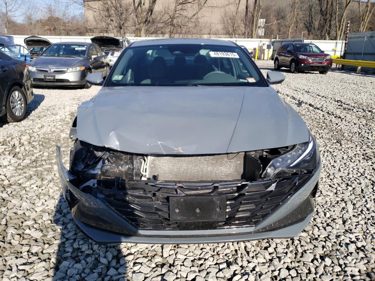 2021 Hyundai Elantra VIN KMHLN4AG7MU164230 Copart auction photo, front end / minor dent/scratches damage thumbnail 5
