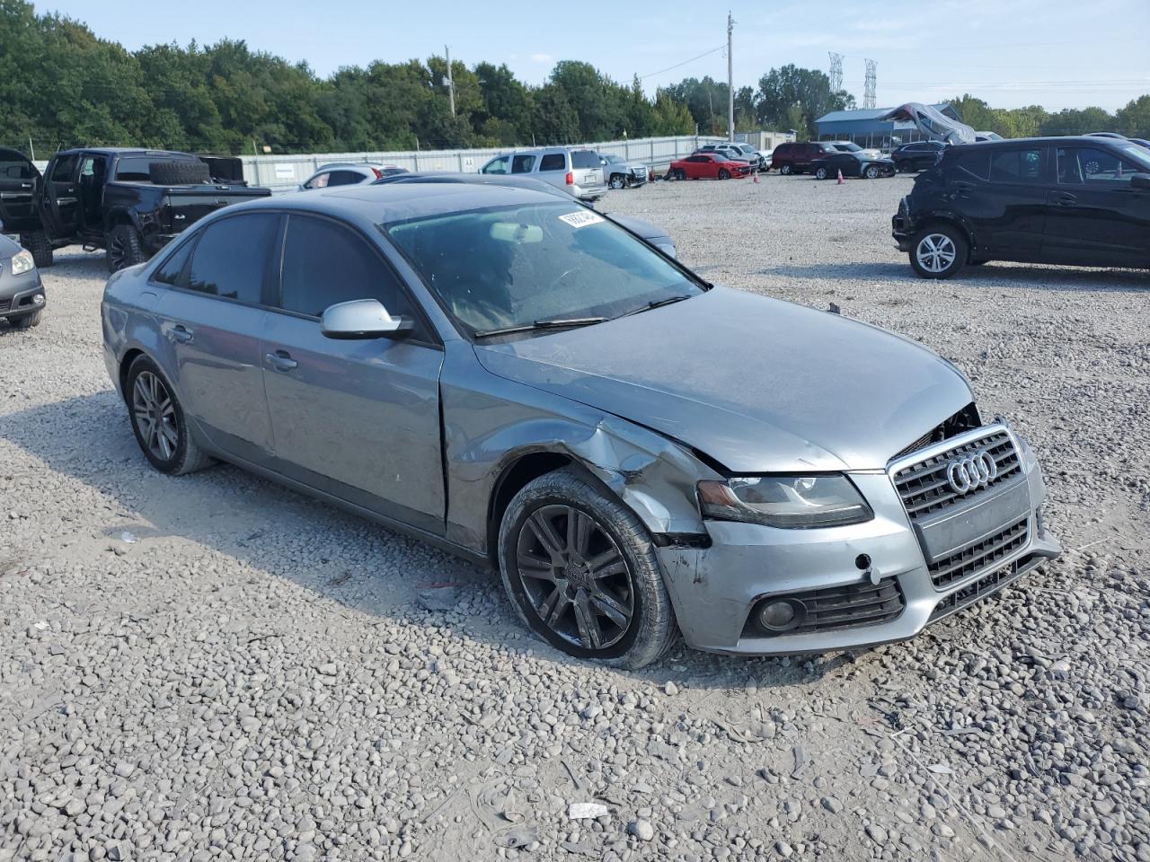 2010 Audi A4 VIN WAUAFAFL8AN000842 Copart auction photo, front end damage thumbnail 4