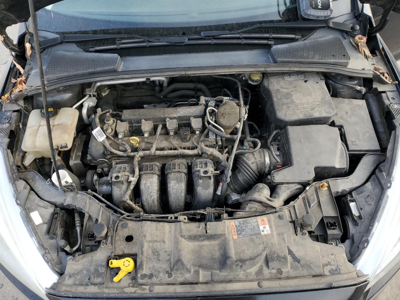 2015 Ford Focus VIN 1FADP3E22FL306204 Copart auction photo, rear end / front end damage thumbnail 11