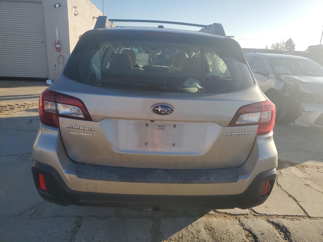 2019 Subaru Outback VIN 4S4BSABCXK3392644 Copart auction photo, front end damage thumbnail 6