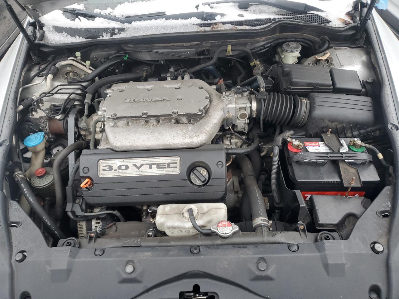 2007 Honda Accord VIN 1HGCM66407A093817 Copart auction photo, side / front end damage thumbnail 11