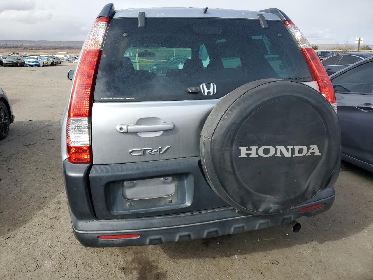 2006 Honda CR-V VIN SHSRD78896U409812 Copart auction photo, rear end damage thumbnail 6