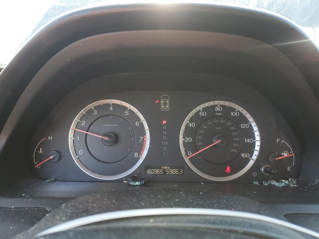 2012 Honda Accord VIN 1HGCP2F60CA181701 Copart auction photo, side damage thumbnail 9