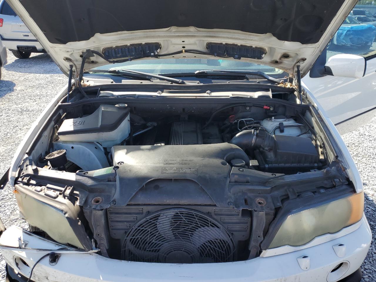 2002 BMW X5 VIN 5UXFA53502LP46699 Copart auction photo, front end damage thumbnail 12