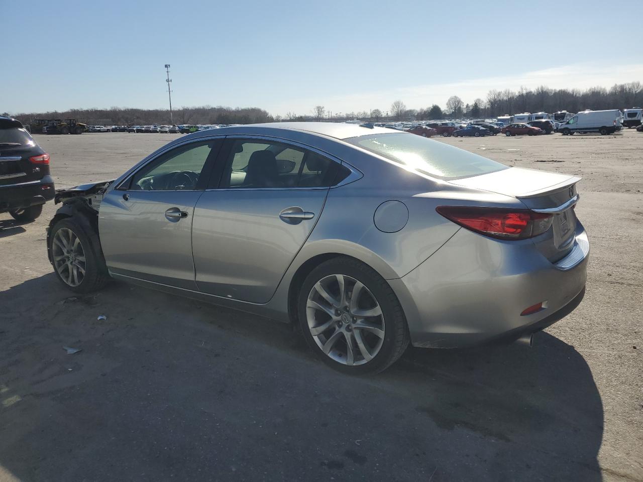 2015 Mazda 6 VIN JM1GJ1W58F1189584 Copart auction photo, front end damage thumbnail 2