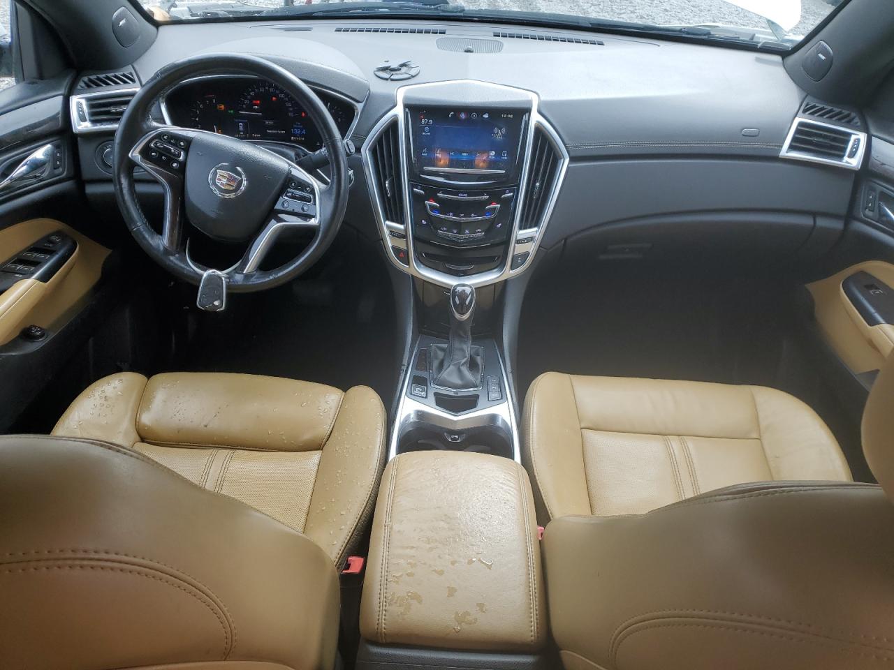 2015 Cadillac SRX VIN 3GYFNFE33FS578235 Copart auction photo, side damage thumbnail 8