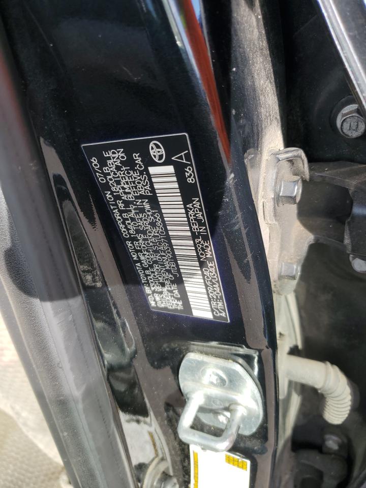 2007 Toyota Yaris VIN JTDBT903971058661 Copart auction photo, front end damage thumbnail 12
