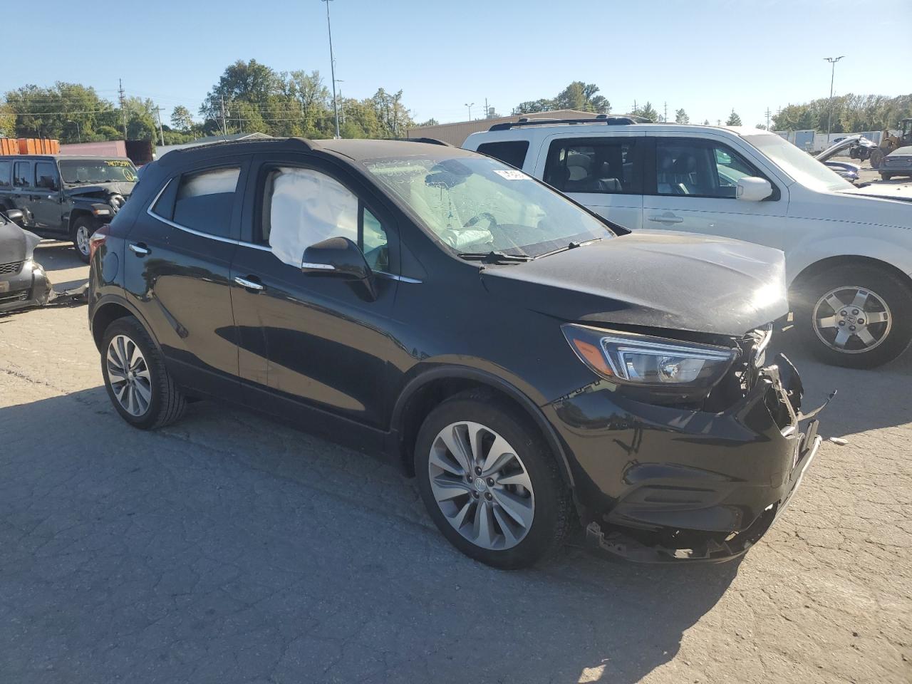 2018 Buick Encore VIN KL4CJASB8JB630489 Copart auction photo, front end damage thumbnail 4