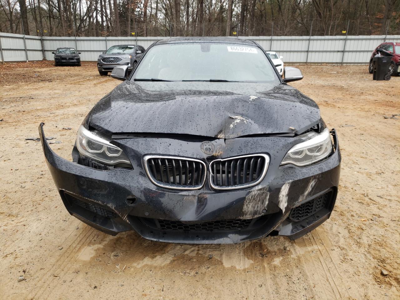 2016 BMW M2 VIN WBA1J7C51GV360521 Copart auction photo, all over damage thumbnail 5