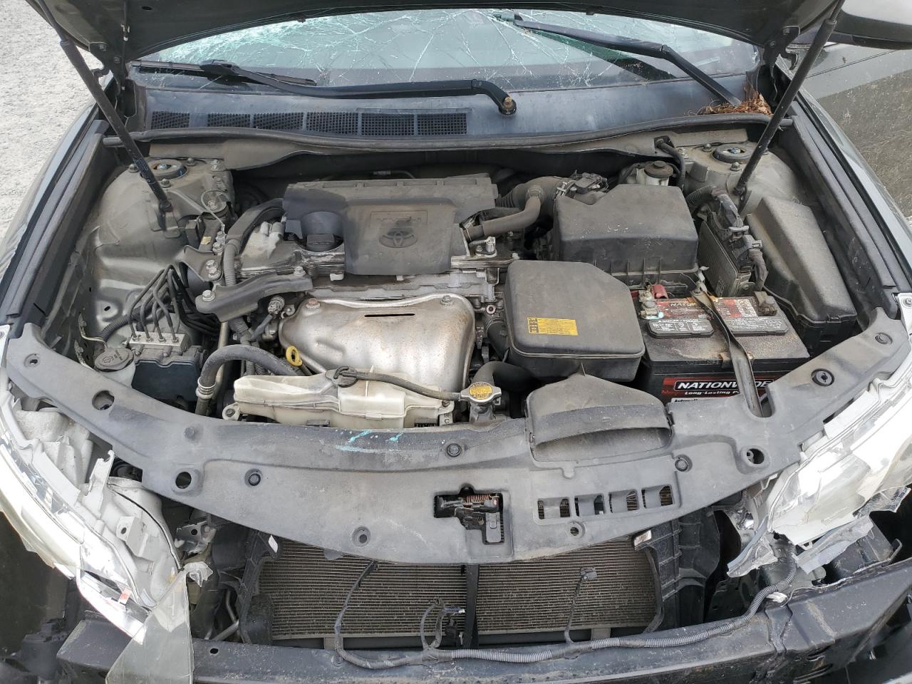2014 Toyota Camry VIN 4T1BF1FKXEU788674 Copart auction photo, front end / rear end damage thumbnail 11