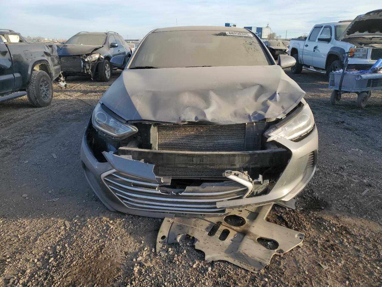 2018 Hyundai Elantra VIN 5NPD84LF5JH339925 Copart auction photo, front end / rear end damage thumbnail 5