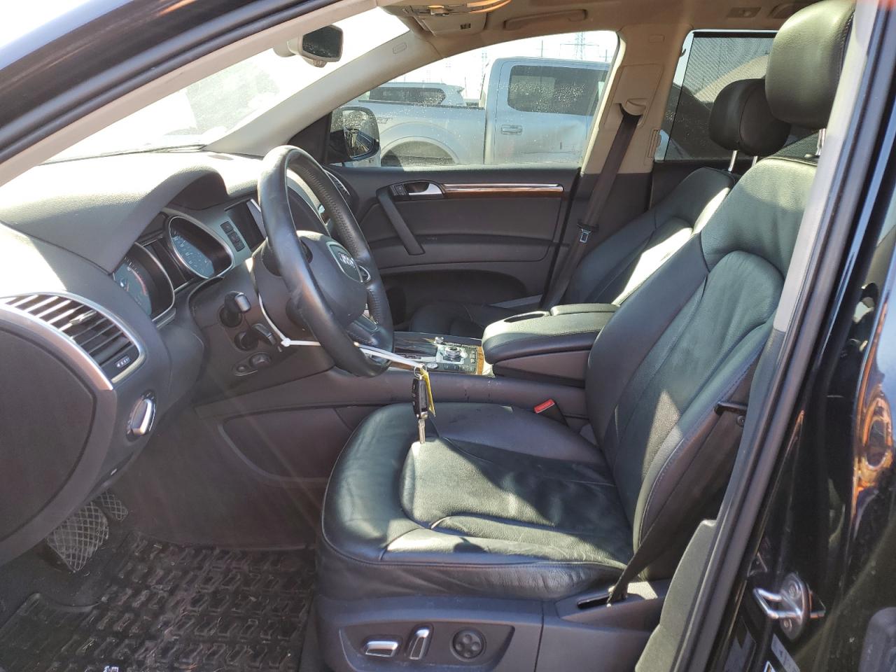 2015 Audi Q7 VIN WA1LGAFE5FD032777 Copart auction photo, front end / undercarriage damage thumbnail 7