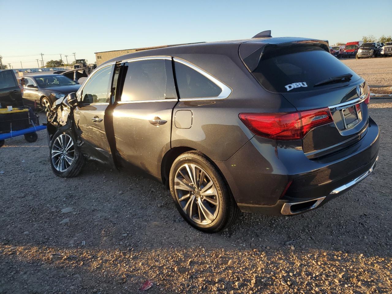 2019 Acura MDX VIN 5J8YD4H56KL004555 Copart auction photo, front end damage thumbnail 2