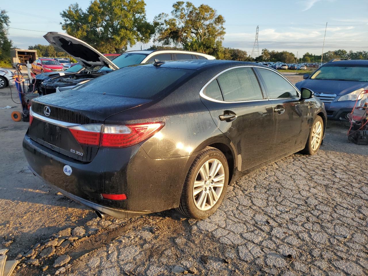2013 Lexus ES VIN JTHBK1GG7D2068350 Copart auction photo, water/flood damage thumbnail 3