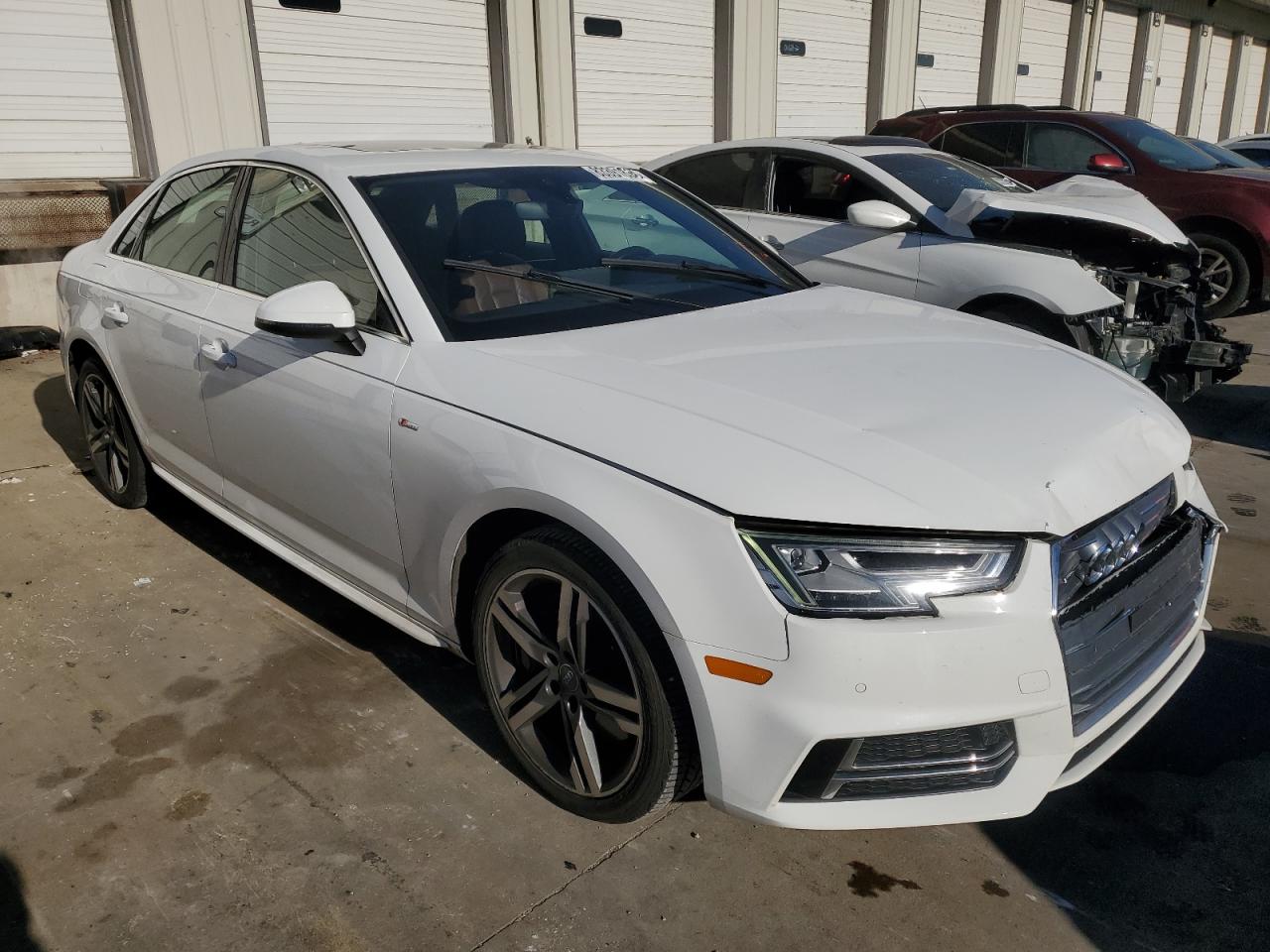 2017 Audi A4 VIN WAUENAF40HN016377 Copart auction photo, front end damage thumbnail 4