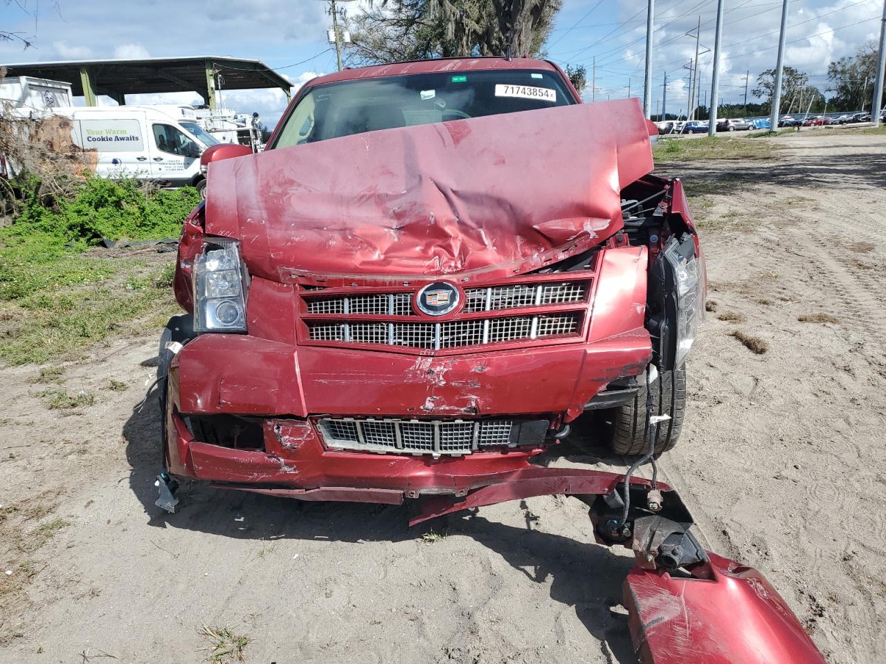2013 Cadillac Escalade VIN 1GYS3CEF9DR173073 Copart auction photo, front end damage thumbnail 5