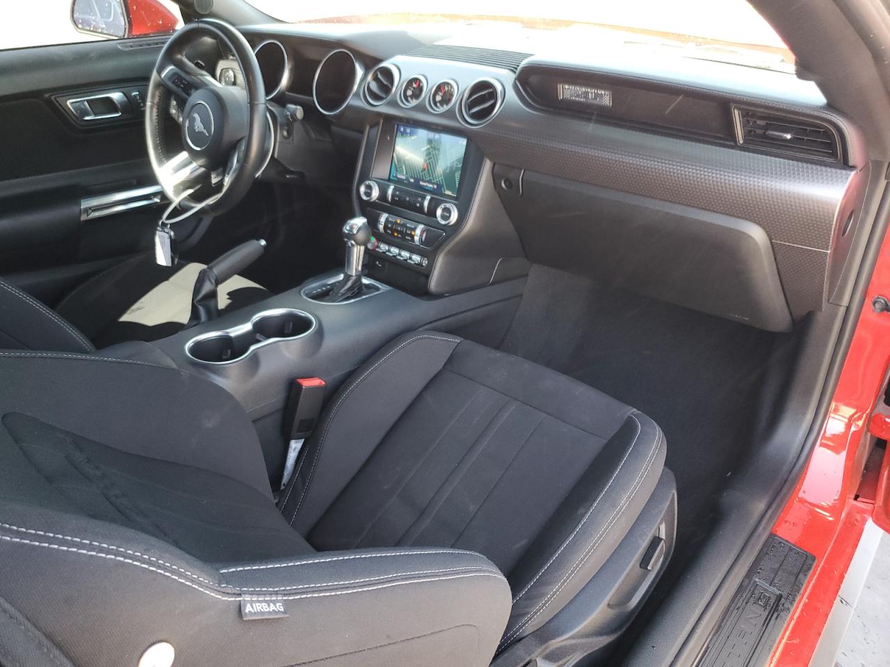 2021 Ford Mustang VIN 1FA6P8TD0M5138638 Copart auction photo, front end damage thumbnail 8