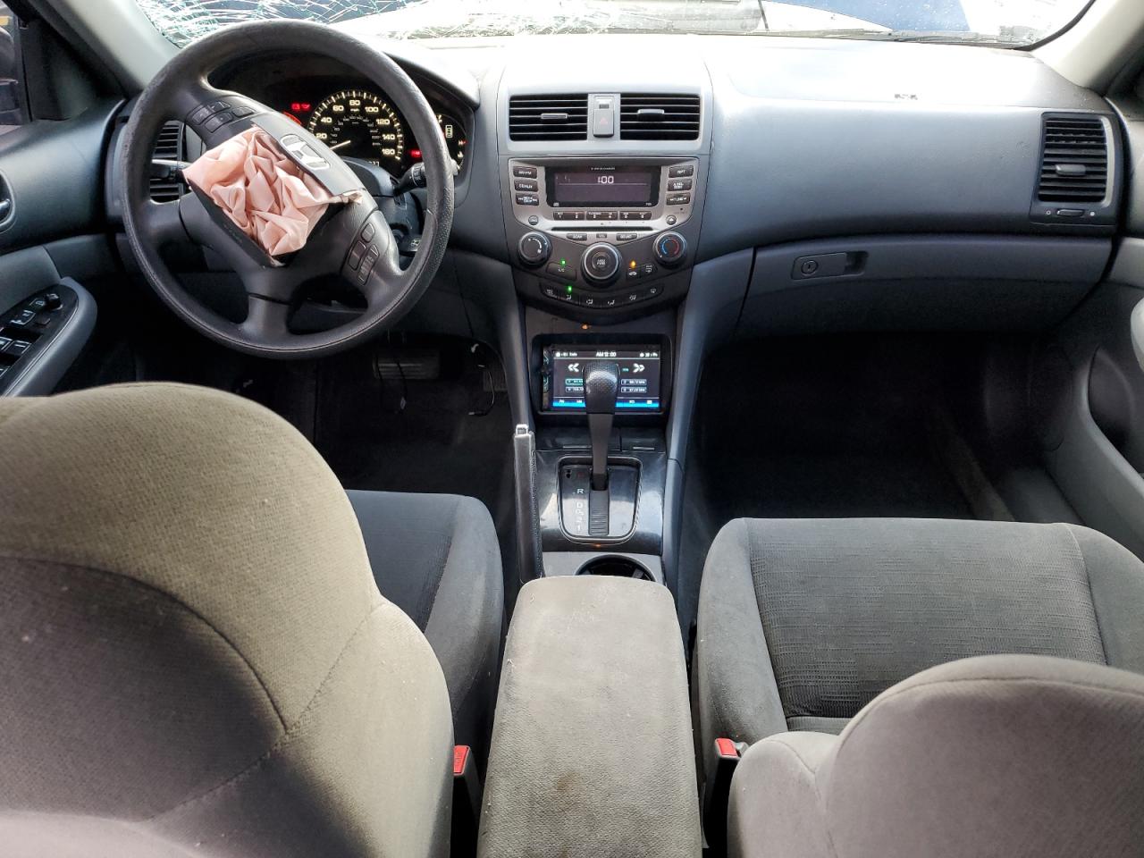 2007 Honda Accord VIN 1HGCM56367A186343 Copart auction photo, front end / hail damage thumbnail 8