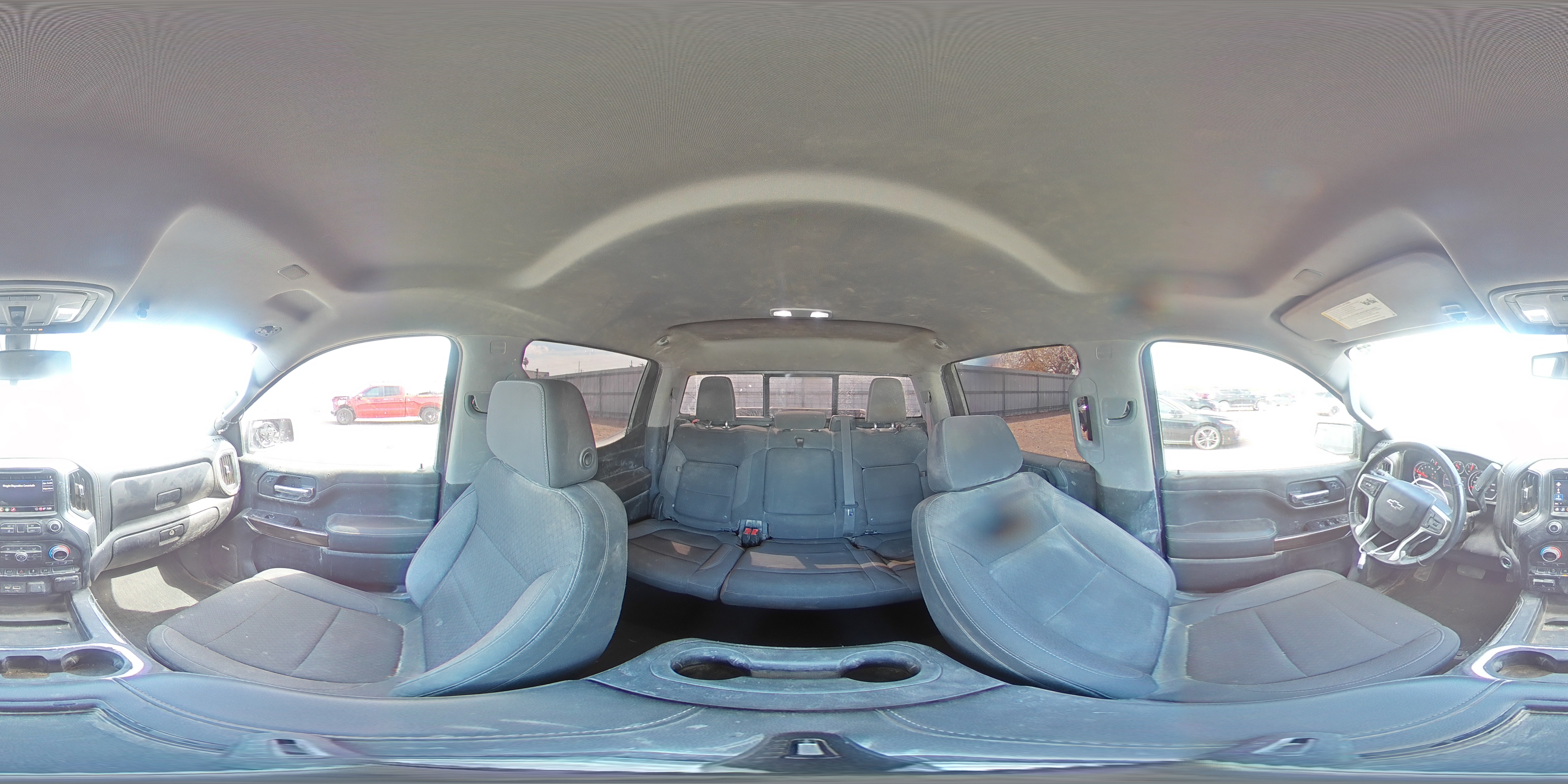 2020 Chevrolet Silverado VIN 3GCUYEED9LG427907 Copart auction photo, front end / all over damage thumbnail 13