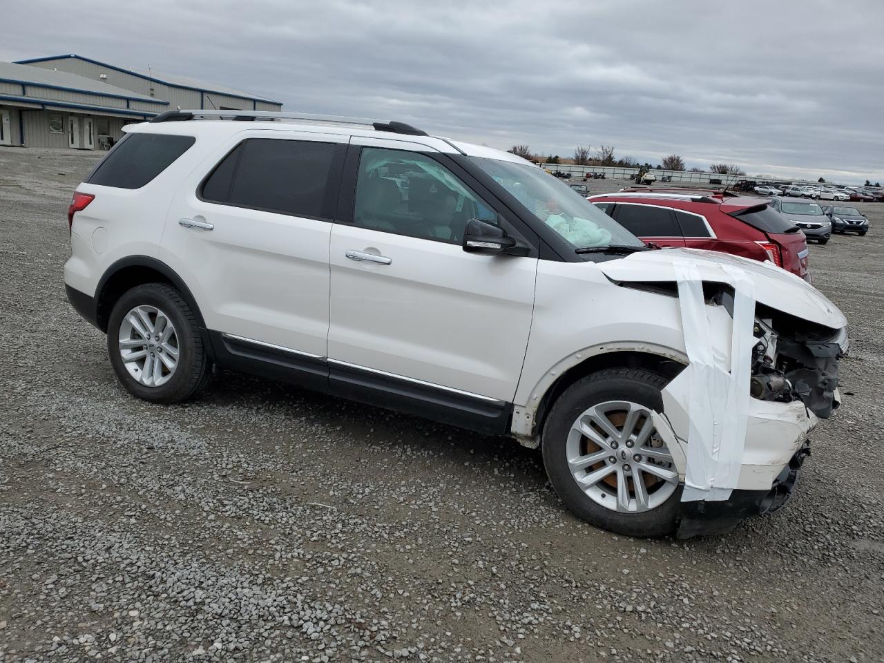 2014 Ford Explorer VIN 1FM5K7D87EGC05298 Copart auction photo, front end damage thumbnail 4