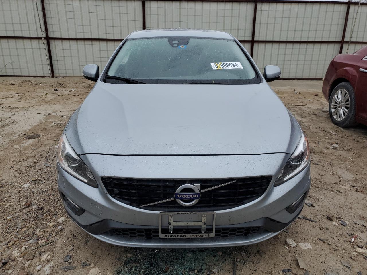 2018 Volvo S60 VIN YV126MFL7J2459560 Copart auction photo, front end / rear end damage thumbnail 5