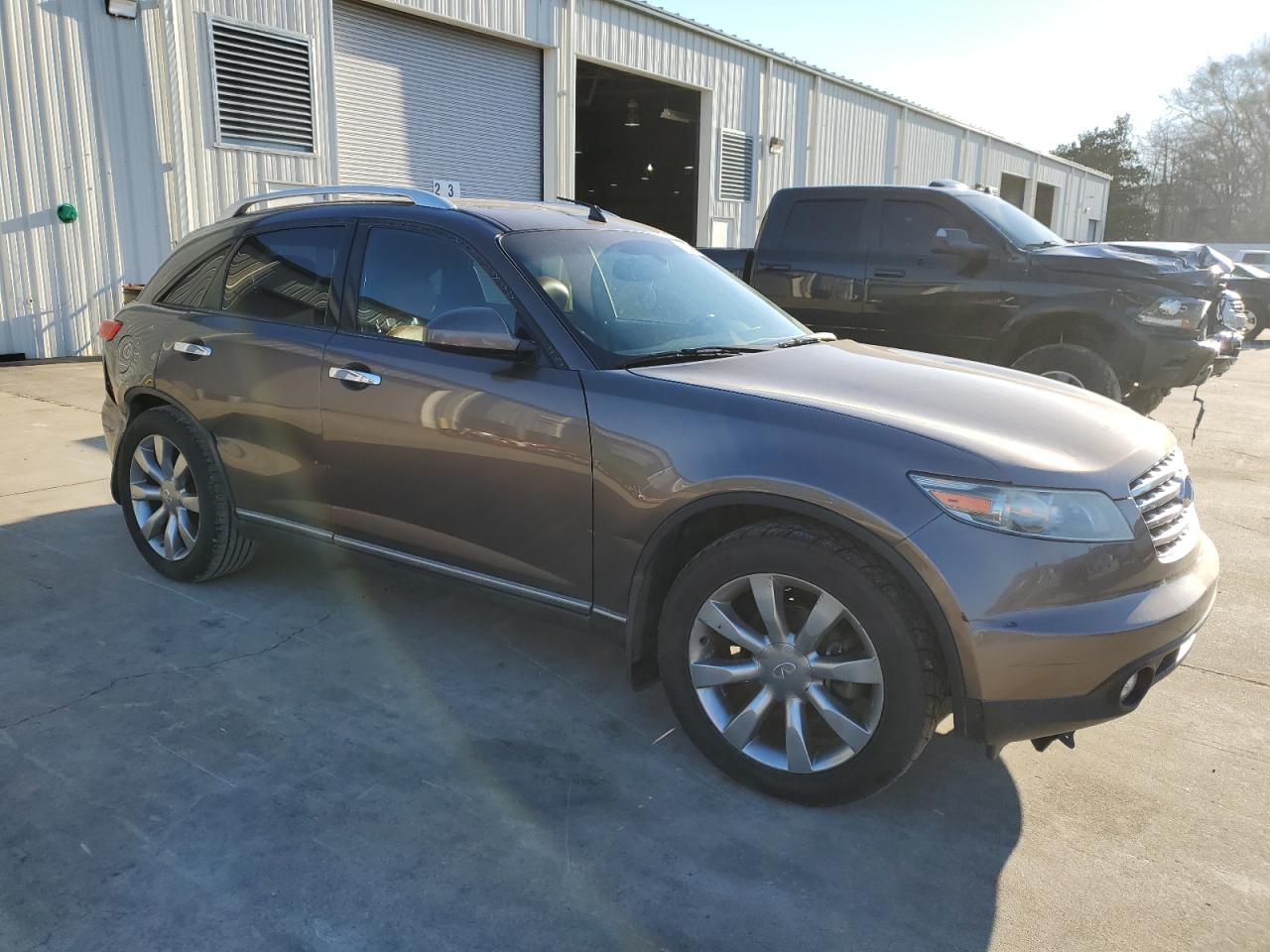 2004 Infiniti FX VIN JNRAS08U94X105140 Copart auction photo, front end damage thumbnail 4