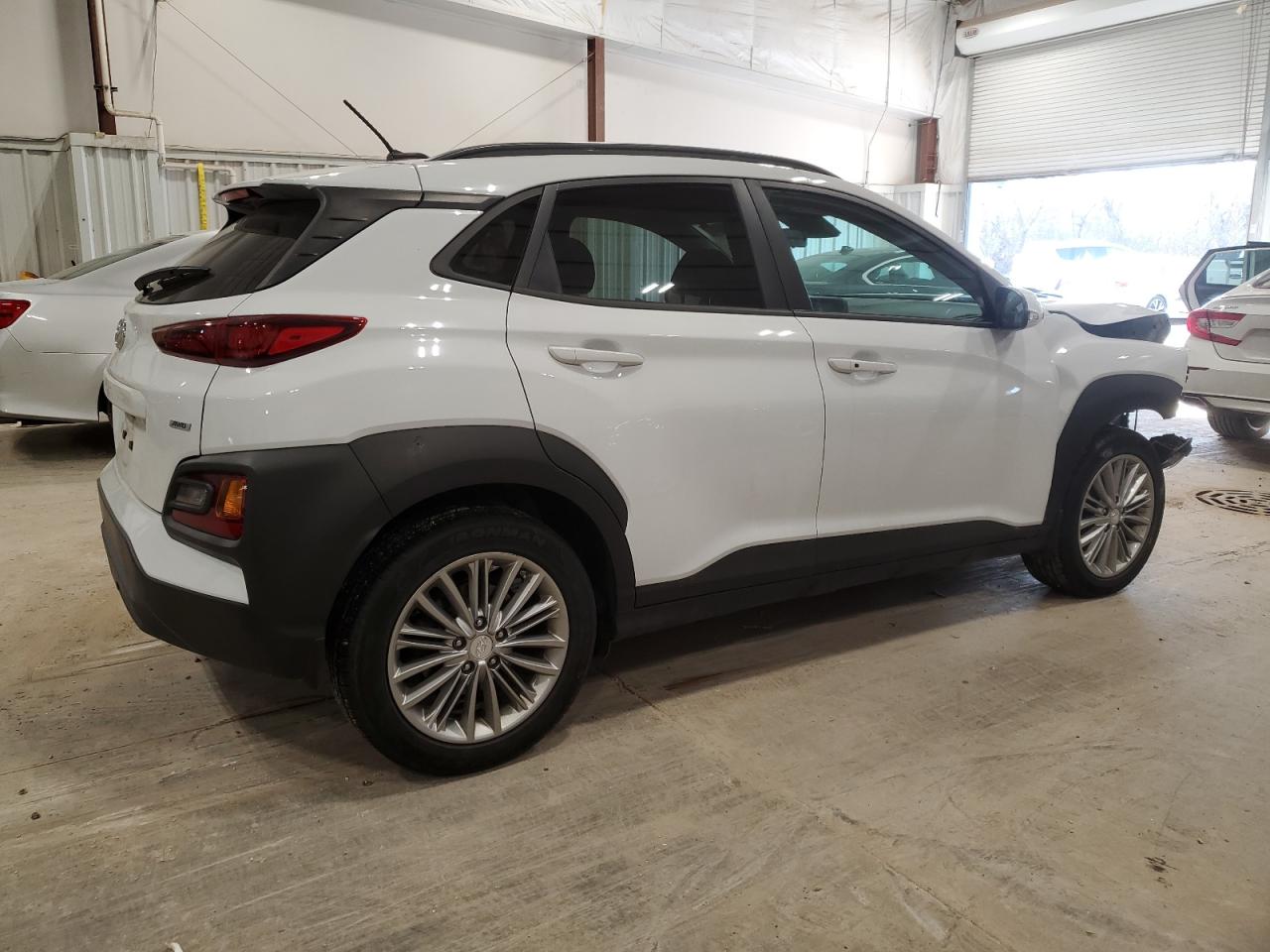 2019 Hyundai Kona VIN KM8K2CAA0KU387149 Copart auction photo, front end damage thumbnail 3
