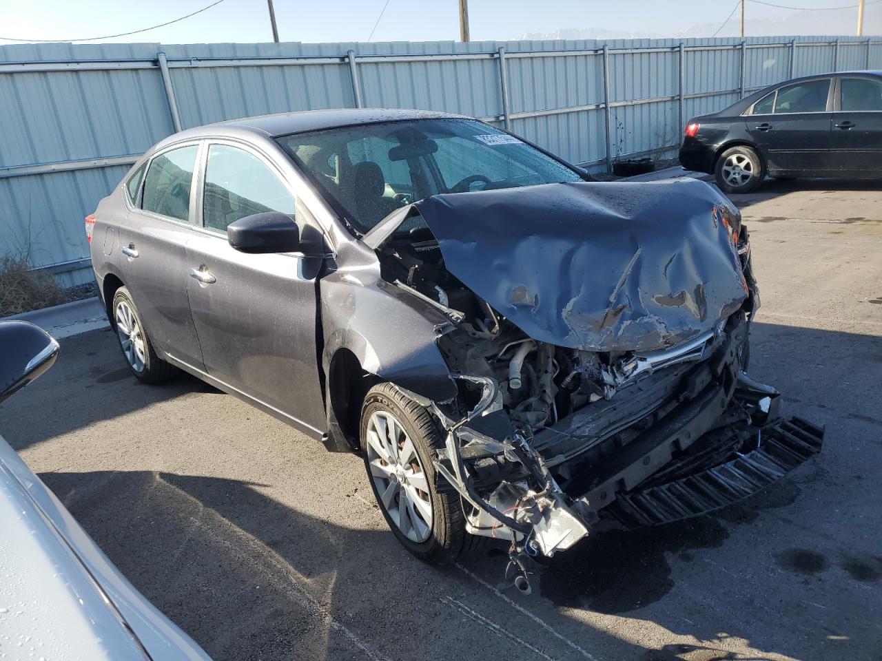 2015 Nissan Sentra VIN 3N1AB7AP5FL691060 Copart auction photo, frame damage / front end damage thumbnail 4